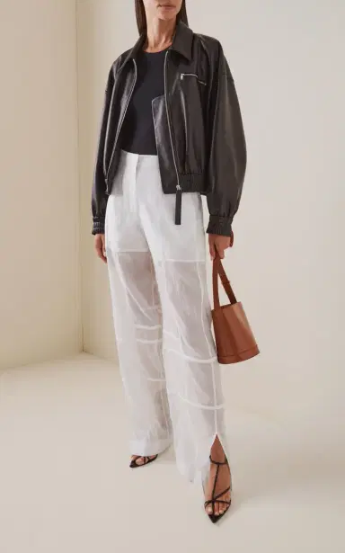 Jil Sander Blouson Leather Jacket | Thumbnail 2 Jil Sander Blouson Leather Jacket | Thumbnail 2