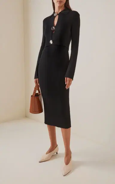 Jil Sander Virgin Wool Sleeveless Dress | Thumbnail 2 Jil Sander Virgin Wool Sleeveless Dress | Thumbnail 2