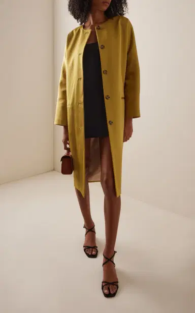 STAUD Liz Satin Coat | Thumbnail 2 STAUD Liz Satin Coat | Thumbnail 2