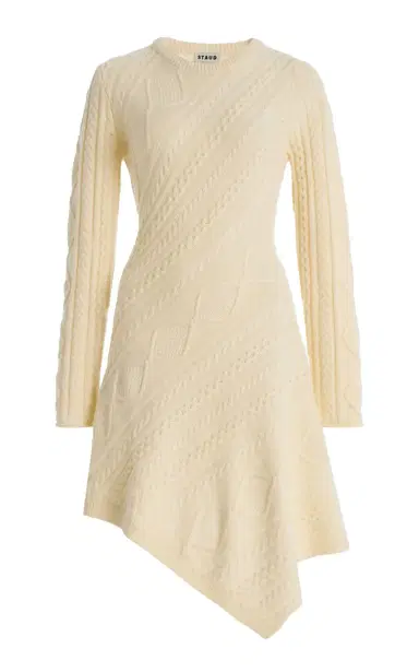Staud Eva Wool-Blend Mini Sweater Dress | Thumbnail 6 Staud Eva Wool-Blend Mini Sweater Dress | Thumbnail 6
