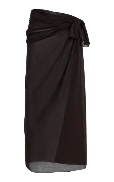 ÉTERNE Esme Cotton Maxi Sarong | Thumbnail 2 ÉTERNE Esme Cotton Maxi Sarong | Thumbnail 2
