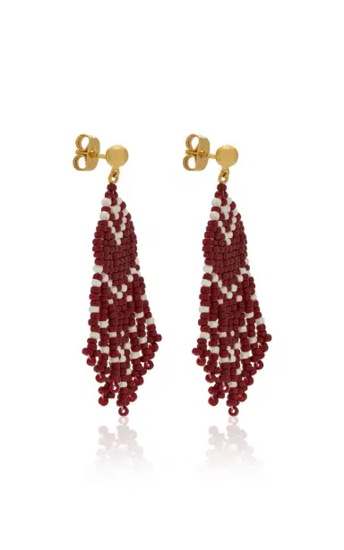 ANNI LU Exclusive Rodeo Earrings Deep Burgundy | Thumbnail 3 ANNI LU Exclusive Rodeo Earrings Deep Burgundy | Thumbnail 3
