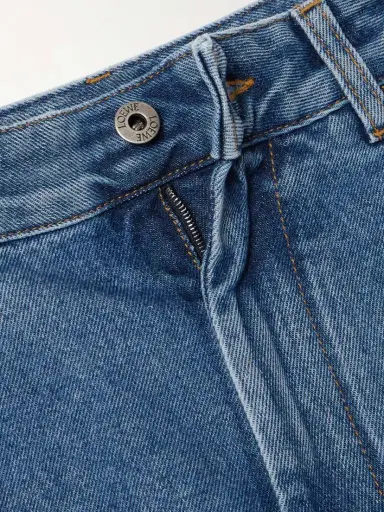 Loewe Anagram Embroidered High-rise Straight-leg Jeans | Thumbnail 5 Loewe Anagram Embroidered High-rise Straight-leg Jeans | Thumbnail 5
