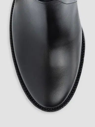 Aquatalia Women's Janella 70MM Leather Ankle Boots - Black - Size 11 | Thumbnail 4 Aquatalia Women's Janella 70MM Leather Ankle Boots - Black - Size 11 | Thumbnail 4