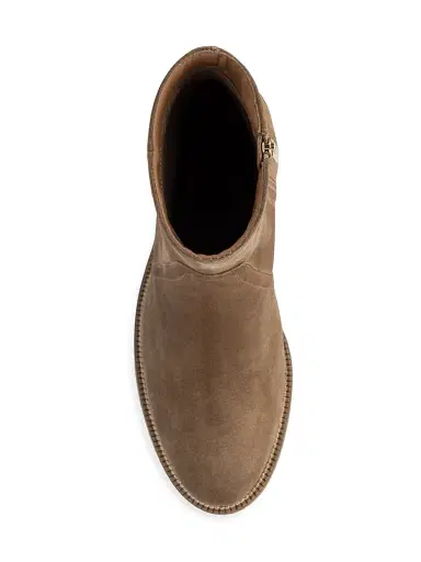 Aquatalia Women's Janela 65MM Suede Booties - Champagne - Size 11 | Thumbnail 5 Aquatalia Women's Janela 65MM Suede Booties - Champagne - Size 11 | Thumbnail 5