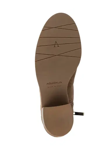 Aquatalia Women's Janela 65MM Suede Booties - Champagne - Size 11 | Thumbnail 6 Aquatalia Women's Janela 65MM Suede Booties - Champagne - Size 11 | Thumbnail 6