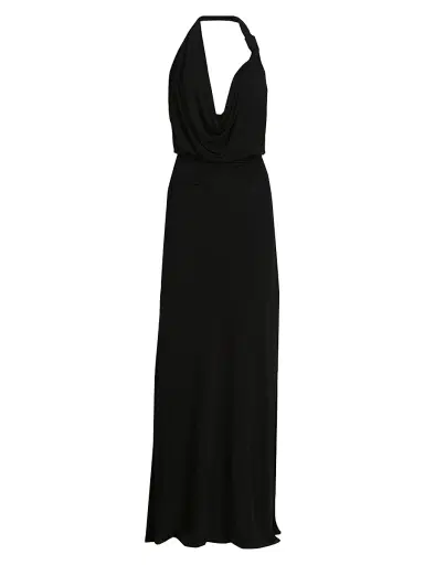 Ramy Brook Women's Michelle Halterneck Gown - Black | Thumbnail 1 Ramy Brook Women's Michelle Halterneck Gown - Black | Thumbnail 1
