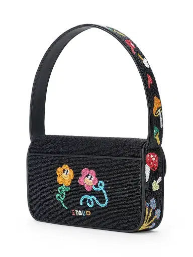 Staud Women's Tommy Mushroom-Beaded Shoulder Bag - Shroomscape | Thumbnail 2 Staud Women's Tommy Mushroom-Beaded Shoulder Bag - Shroomscape | Thumbnail 2