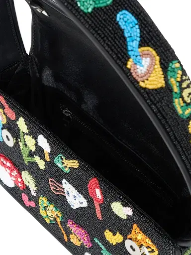 Staud Women's Tommy Mushroom-Beaded Shoulder Bag - Shroomscape | Thumbnail 3 Staud Women's Tommy Mushroom-Beaded Shoulder Bag - Shroomscape | Thumbnail 3