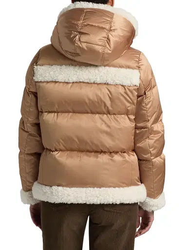 Mercer Collective Women's Faux-Shearling-Trim Down Puffer Coat | Thumbnail 5 Mercer Collective Women's Faux-Shearling-Trim Down Puffer Coat | Thumbnail 5