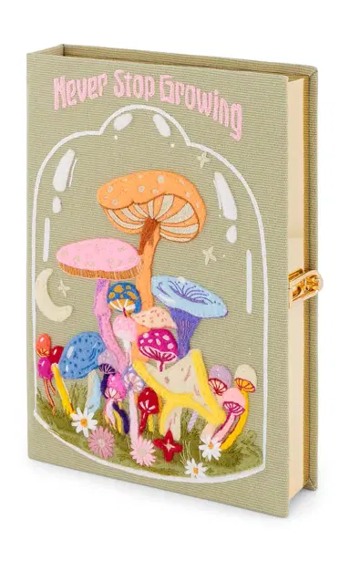 Olympia Le-Tan Never Stop Growing Book Clutch | Thumbnail 4 Olympia Le-Tan Never Stop Growing Book Clutch | Thumbnail 4