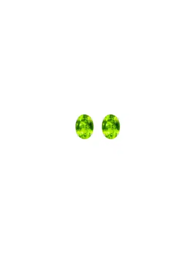 Wish Fine Jewelry 2.00ct Peridot 18K Gold Stud Earrings | Thumbnail 1 Wish Fine Jewelry 2.00ct Peridot 18K Gold Stud Earrings | Thumbnail 1