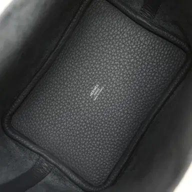 HERMÈS Hermes Picotin Lock Eclat 18 Ardoise Clemence and Gris Platine Swift Palladium Hardware | Thumbnail 7 HERMÈS Hermes Picotin Lock Eclat 18 Ardoise Clemence and Gris Platine Swift Palladium Hardware | Thumbnail 7