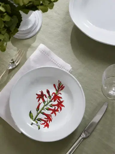 Astier De Villatte + John Derian Printed Ceramic Soup Plate | Thumbnail 2 Astier De Villatte + John Derian Printed Ceramic Soup Plate | Thumbnail 2