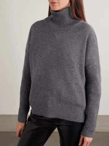 Lisa Yang Heidi Cashmere Turtleneck Sweater | Thumbnail 3 Lisa Yang Heidi Cashmere Turtleneck Sweater | Thumbnail 3