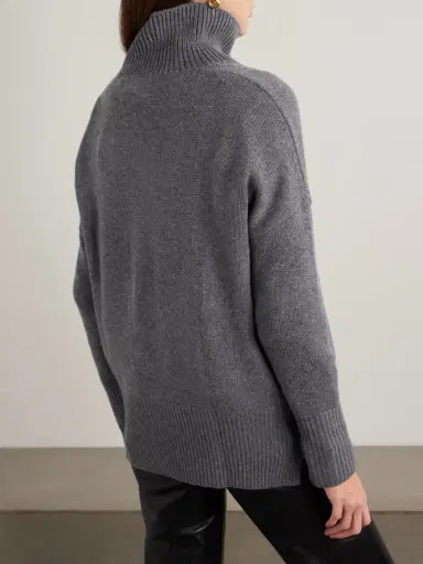 Lisa Yang Heidi Cashmere Turtleneck Sweater | Thumbnail 4 Lisa Yang Heidi Cashmere Turtleneck Sweater | Thumbnail 4