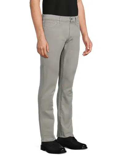 Ralph Lauren Purple Label Men's Slim-Fit Stretch Twill Pants - Steel Grey | Thumbnail 10 Ralph Lauren Purple Label Men's Slim-Fit Stretch Twill Pants - Steel Grey | Thumbnail 10