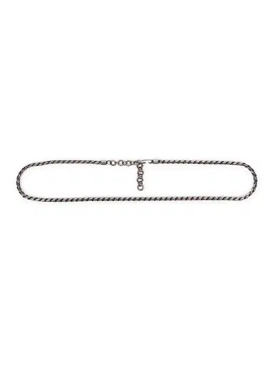 Dries Van Noten Men's Twisted Metal Chain Belt | Thumbnail 1 Dries Van Noten Men's Twisted Metal Chain Belt | Thumbnail 1