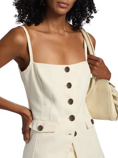 Toccin Women's Roxy Square Neck Cotton Vest - | Thumbnail 6 Toccin Women's Roxy Square Neck Cotton Vest - | Thumbnail 6