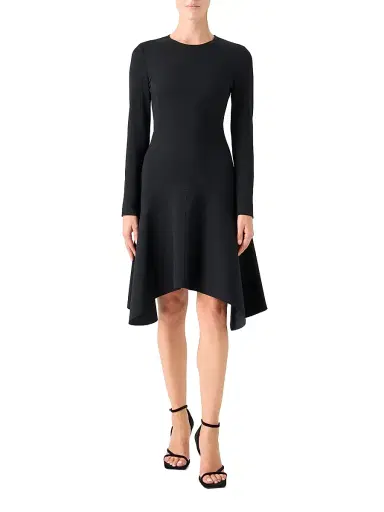 Akris punto Women's Jersey Handkerchief-Hem Knee-Length Dress | Thumbnail 2 Akris punto Women's Jersey Handkerchief-Hem Knee-Length Dress | Thumbnail 2