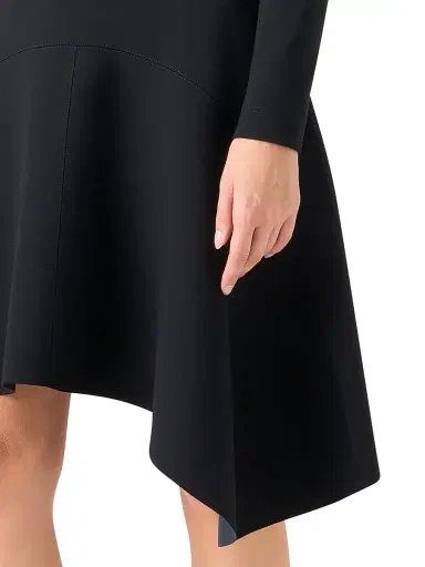 Akris punto Women's Jersey Handkerchief-Hem Knee-Length Dress | Thumbnail 5 Akris punto Women's Jersey Handkerchief-Hem Knee-Length Dress | Thumbnail 5