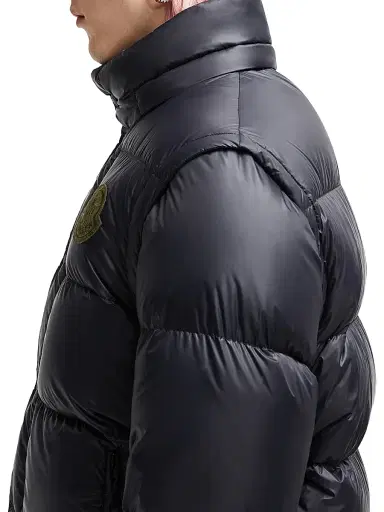 Moncler Men's Cyclone Puffer Jacket - Dark Blue | Thumbnail 4 Moncler Men's Cyclone Puffer Jacket - Dark Blue | Thumbnail 4