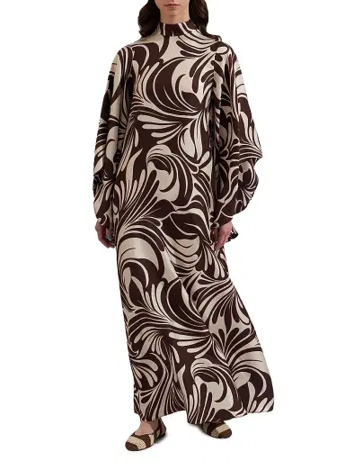 La DoubleJ Women's Magnifico Dress - Watermarble Chocolate | Thumbnail 3 La DoubleJ Women's Magnifico Dress - Watermarble Chocolate | Thumbnail 3