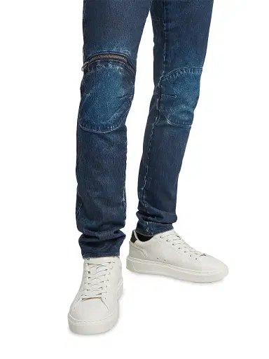 G-Star Men's 5620 3D Zip-Knee Skinny Jeans - Faded Cerulean Skin | Thumbnail 4 G-Star Men's 5620 3D Zip-Knee Skinny Jeans - Faded Cerulean Skin | Thumbnail 4