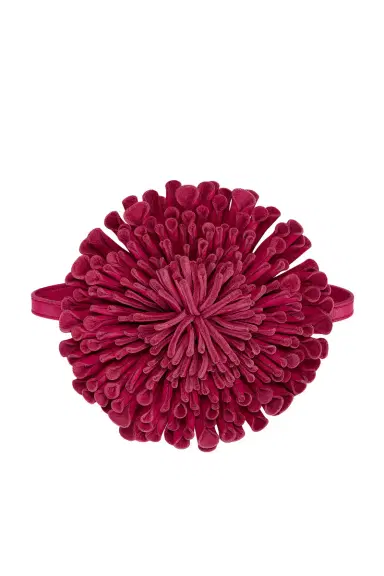 ALAÏA Leather Flower Necklace | Thumbnail 1 ALAÏA Leather Flower Necklace | Thumbnail 1