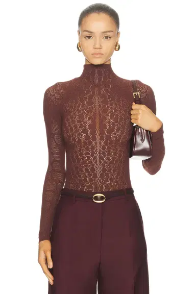 Wolford Reptile Net String Bodysuit | Thumbnail 1 Wolford Reptile Net String Bodysuit | Thumbnail 1