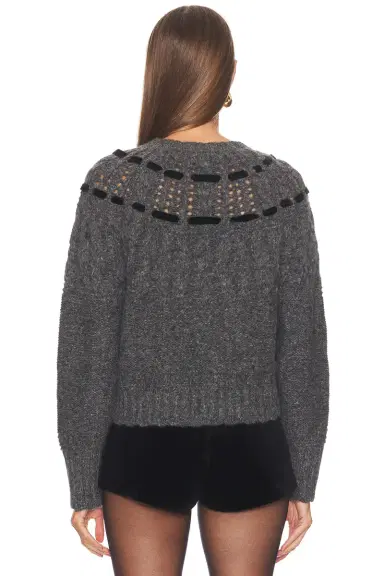 LoveShackFancy Clementian Cardigan | Thumbnail 3 LoveShackFancy Clementian Cardigan | Thumbnail 3