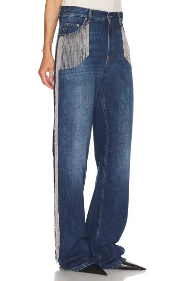 Stella McCartney Chain Fringes Wide Leg | Thumbnail 2 Stella McCartney Chain Fringes Wide Leg | Thumbnail 2