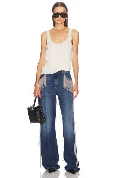 Stella McCartney Chain Fringes Wide Leg | Thumbnail 5 Stella McCartney Chain Fringes Wide Leg | Thumbnail 5