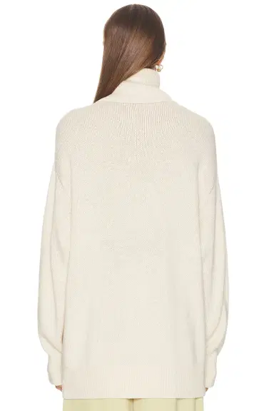 Toteme Longline Turtleneck Sweater | Thumbnail 3 Toteme Longline Turtleneck Sweater | Thumbnail 3
