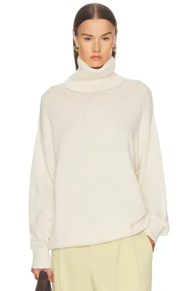 Toteme Longline Turtleneck Sweater | Thumbnail 1 Toteme Longline Turtleneck Sweater | Thumbnail 1