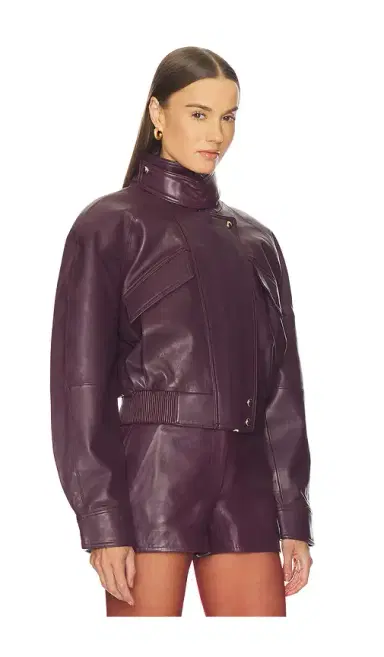 Retrofête Lykke Leather Jacket | Thumbnail 2 Retrofête Lykke Leather Jacket | Thumbnail 2