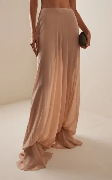 Harithand Ceres Ruffled Silk Wide-Leg Pants | Thumbnail 9 Harithand Ceres Ruffled Silk Wide-Leg Pants | Thumbnail 9