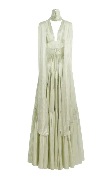 Harithand Ferrara Ruffled Silk Maxi Dress | Thumbnail 12 Harithand Ferrara Ruffled Silk Maxi Dress | Thumbnail 12