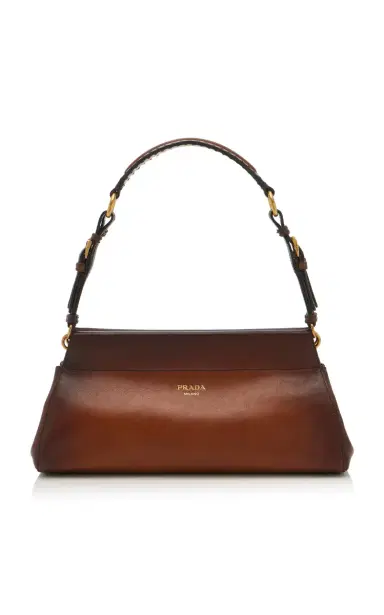 Prada Enchaîné Leather Shoulder Bag | Thumbnail 1 Prada Enchaîné Leather Shoulder Bag | Thumbnail 1