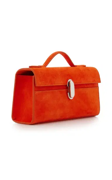 Savette The Symmetry Suede Pochette | Thumbnail 3 Savette The Symmetry Suede Pochette | Thumbnail 3