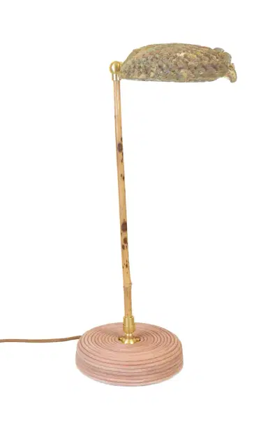 Tennant New York Savona Bamboo Task Lamp - Khaki | Thumbnail 1 Tennant New York Savona Bamboo Task Lamp - Khaki | Thumbnail 1