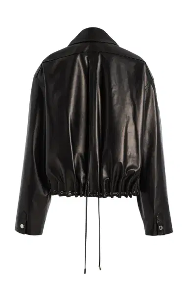 Brandon Maxwell The Leland Leather Jacket | Thumbnail 5 Brandon Maxwell The Leland Leather Jacket | Thumbnail 5