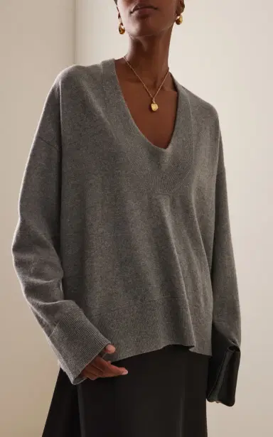 Brandon Maxwell The Rivers Cashmere Sweater | Thumbnail 4 Brandon Maxwell The Rivers Cashmere Sweater | Thumbnail 4