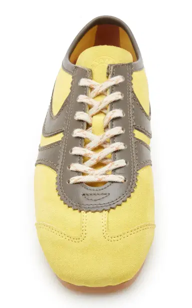 Dries Van Noten Leather-Trimmed Suede Sneakers | Thumbnail 5 Dries Van Noten Leather-Trimmed Suede Sneakers | Thumbnail 5