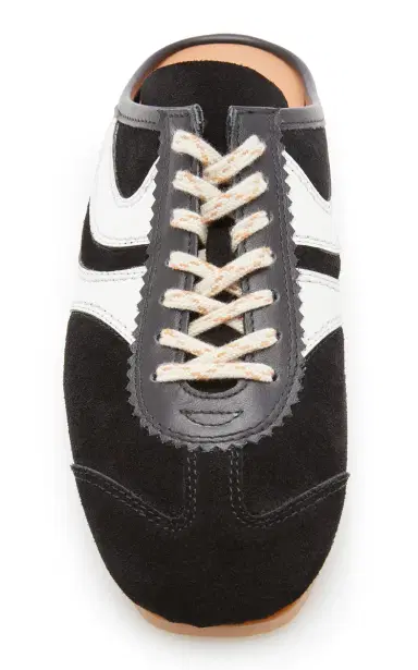 Dries Van Noten Suede Sneaker Mules | Thumbnail 6 Dries Van Noten Suede Sneaker Mules | Thumbnail 6
