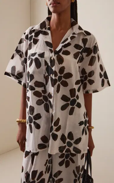 Zulu & Zephyr Floral Cotton Shirt | Thumbnail 2 Zulu & Zephyr Floral Cotton Shirt | Thumbnail 2