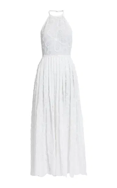 Elie Saab Embroidered Midi Dress | Thumbnail 1 Elie Saab Embroidered Midi Dress | Thumbnail 1