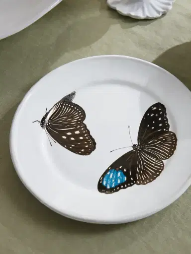 Astier De Villatte + John Derian Printed Ceramic Plate | Thumbnail 3 Astier De Villatte + John Derian Printed Ceramic Plate | Thumbnail 3
