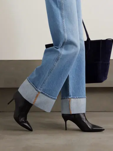Staud Sebastian Leather Ankle Boots | Thumbnail 2 Staud Sebastian Leather Ankle Boots | Thumbnail 2