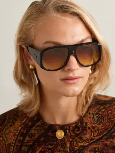 Chloé Izia Aviator-style Acetate Sunglasses | Thumbnail 2 Chloé Izia Aviator-style Acetate Sunglasses | Thumbnail 2